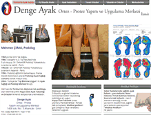 Tablet Screenshot of dengeayak.com